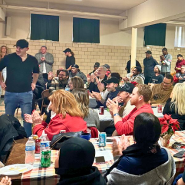 Healthcare professionals enjoying fun event together in Columbus, OH